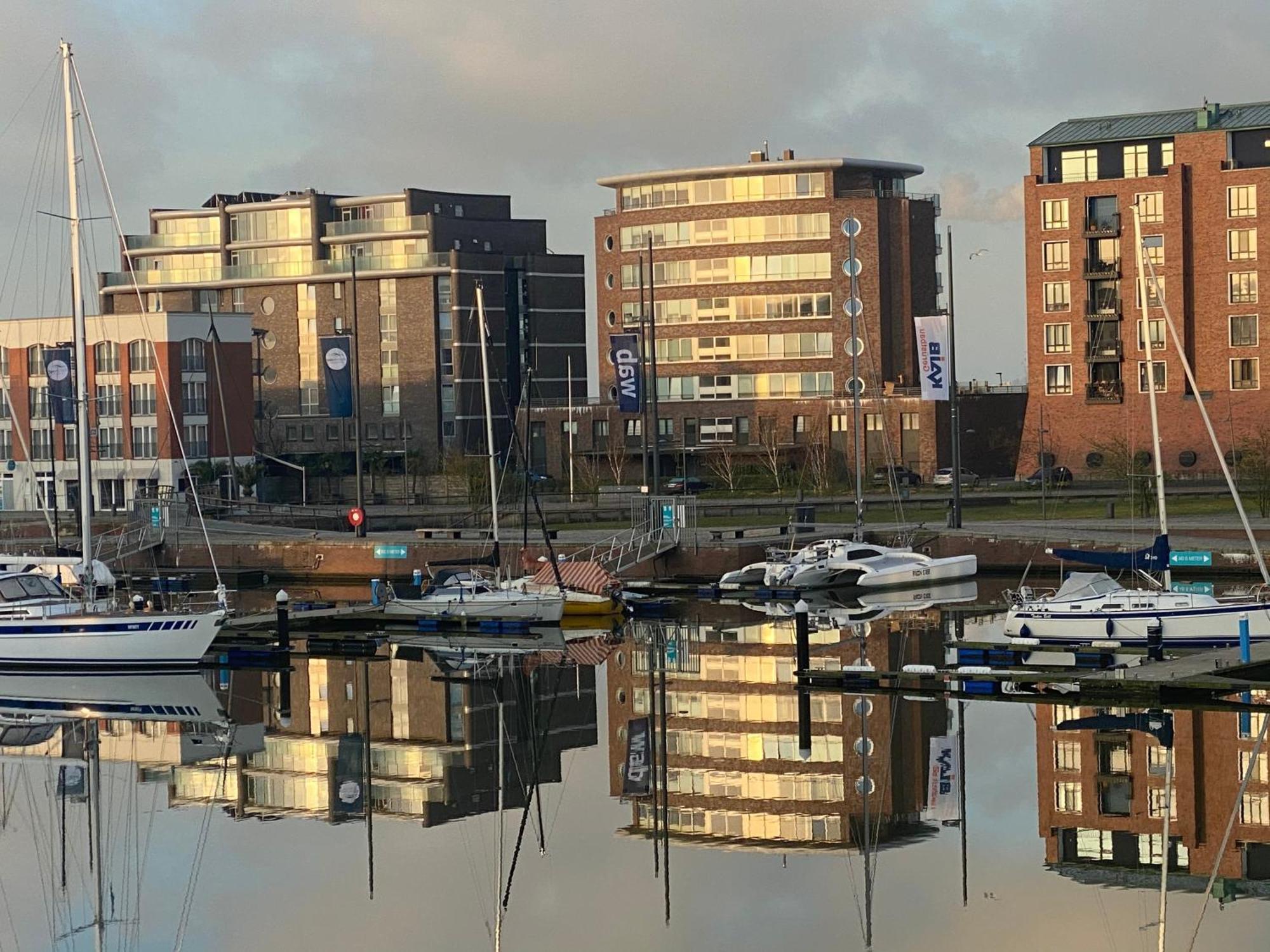 Port Marina "Schlagseite" Apartment Bremerhaven Exterior foto